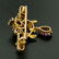 Victorian 15kt Yellow Gold Old Cut Amethyst and Seed - 5
