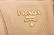 Prada Cream Pebbled Leather Tote Shoulder Bag - 4