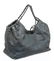 Chanel Blue Leather Coco Cabas Shoulder Bag - 3