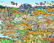 Charles Fazzino "O Beautiful for Spacious Skies America
