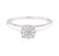 0.27 ctw Diamond Ring - 14KT White Gold - 2