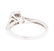 0.27 ctw Diamond Ring - 14KT White Gold - 3