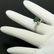 Vintage Platinum 2.03 ctw Green Tourmaline and Baguette - 8