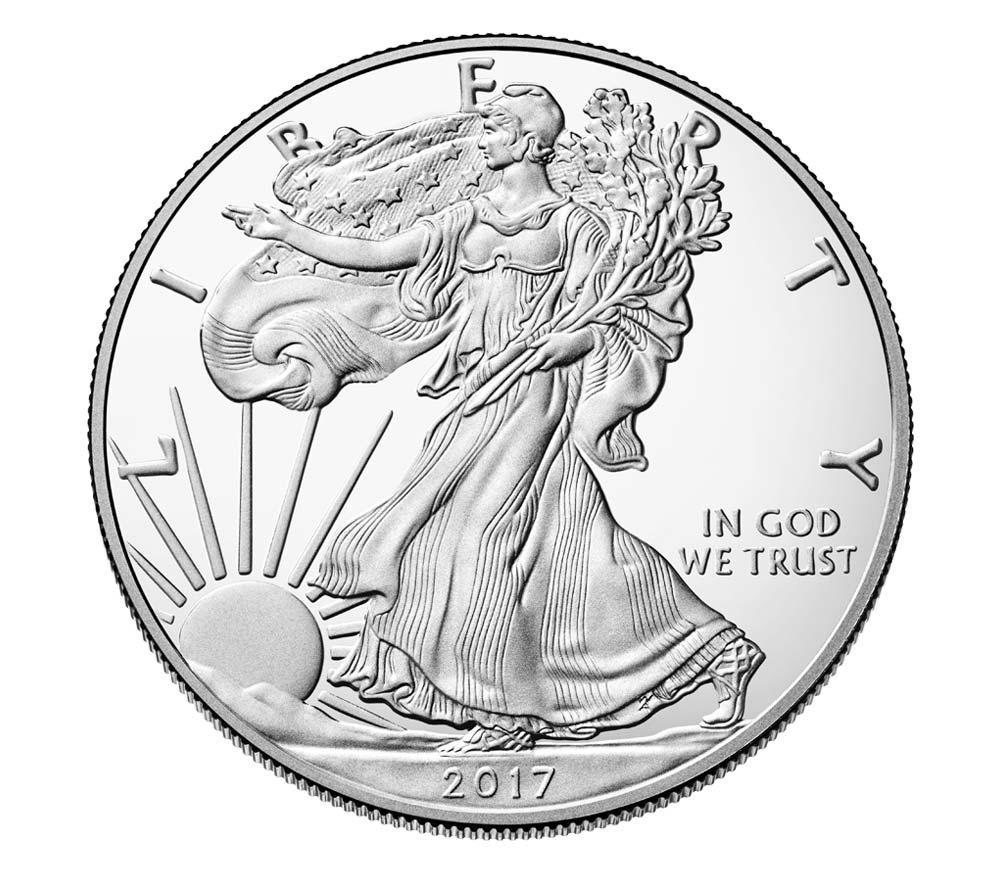 2017 American Silver Eagle Dollar Coin: One 2017 American Silver Eagle, this is a great way to collect U.S. silver with these limited American Silver Eagle Dollars!