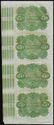 Uncut Sheet of (4) State of Louisiana Baby Bond - 2