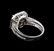 14KT White and Yellow Gold 0.40 ctw Tanzanite and - 3