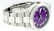 Rolex Mens SS 41MM Purple Roman Diamond Datejust 2 - 2