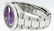 Rolex Mens SS 41MM Purple Roman Diamond Datejust 2 - 8