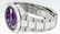 Rolex Mens SS 41MM Purple Roman Diamond Datejust 2 - 9