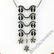 18kt White Gold 1.15 ctw Black Onyx and Diamond Flower - 6