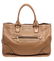 Prada Beige Leather Two-Way Medium Shoulder Bag - 2