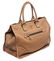 Prada Beige Leather Two-Way Medium Shoulder Bag - 3