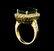 14KT Yellow Gold 6.96 ctw Emerald and Diamond Ring - 4