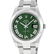 Rolex Mens SS 41MM Green Roman Diamond Datejust 2