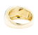 0.18 ctw Diamond Ring - 14KT Yellow Gold - 3