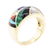 0.18 ctw Diamond Ring - 14KT Yellow Gold - 4