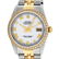 Rolex Mens 2 Tone 14K Mother Of Pearl Diamond 36MM