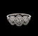 14KT White Gold 0.40 ctw Diamond Ring - 2