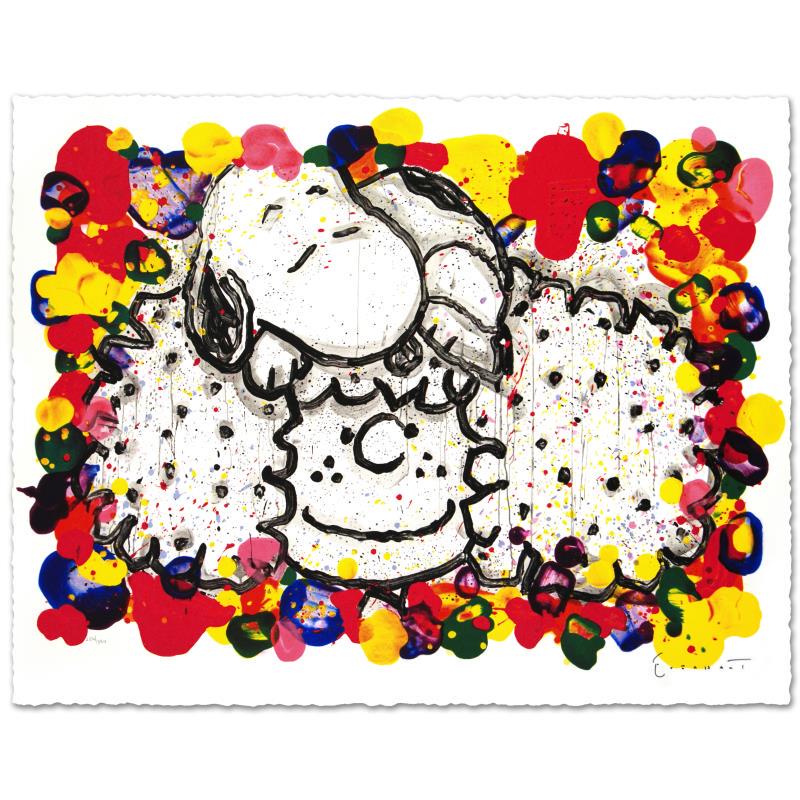 Why I Like Big Hair by Everhart, Tom: "Why I Like Big Hair" is a limited edition hand pulled original lithograph on museum quality deckle-edge paper, numbered and hand signed by Tom Everhart. This is one of the final Everhart editions to 