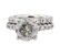 3.65 ctw Diamond Ring - 14KT White Gold - 2