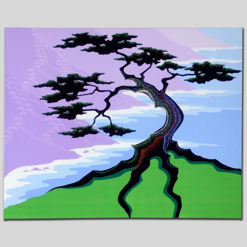 Another Beautiful Day by Holt, Larissa: Larissa Holt, a student of distinguished artist Eyvind Earle(1916-2000), uses bold colors and breathtaking scenery to create images of Nature in her own unique style. "Another Beautiful Day" is a limi
