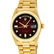 Rolex Mens 18K Yellow Gold Red Vignette Diamond - 2