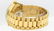 Rolex Mens 18K Yellow Gold Red Vignette Diamond - 8