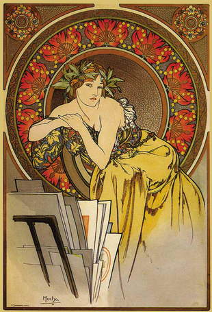 La Dame Aux Camelias 16 Alphonse Mucha Poster Jun 01 13 Stover S Auctions In Nc La Dame Aux Camelias 16 Alphonse Mucha Poster Jun 01 13 Stover S Auctions In Nc