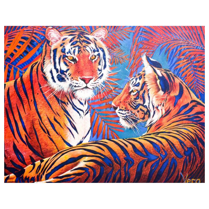 Vera V. Goncharenko, "Camouflage" Hand Signed Limited: "Camouflage", is a limited edition Giclee on Canvas by Vera V. Goncharenko. Numbered and hand signed, this piece is accompanied by a letter of authenticity. Measures approximately 24" x 30" (image).