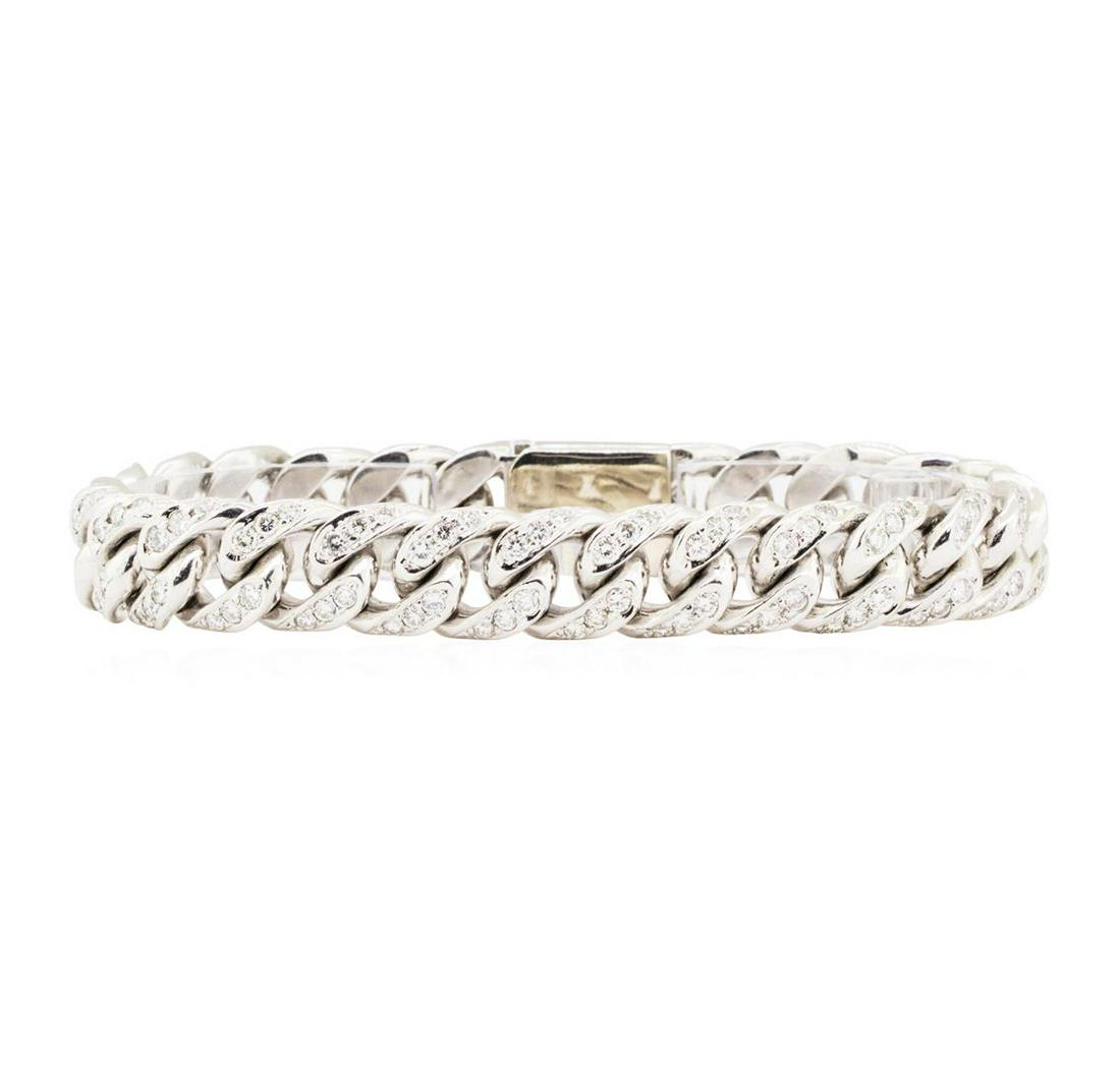 10KT White Gold Fashion Cuban Link: One 10KT White Gold Fashion Cuban Link. GAS Appraised. See Appraisal for details. GAS Appraised.
