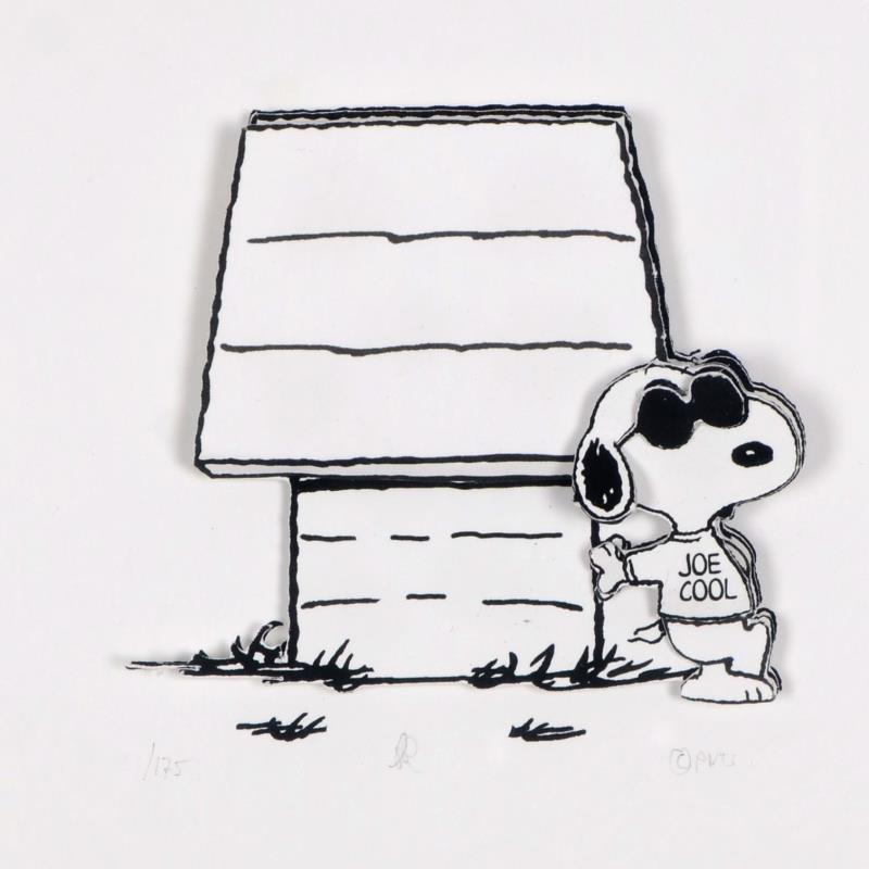Just Be You by Peanuts: Created from the original artwork archived at the studio, "Just Be You" portrays the simple yet emotive art of Charles. M. Schulz, creator of PEANUTS. This 3D decoupage print on paper is hand numbered