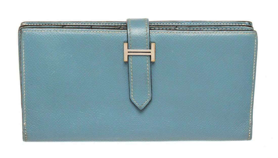 hermes bearn wallet size