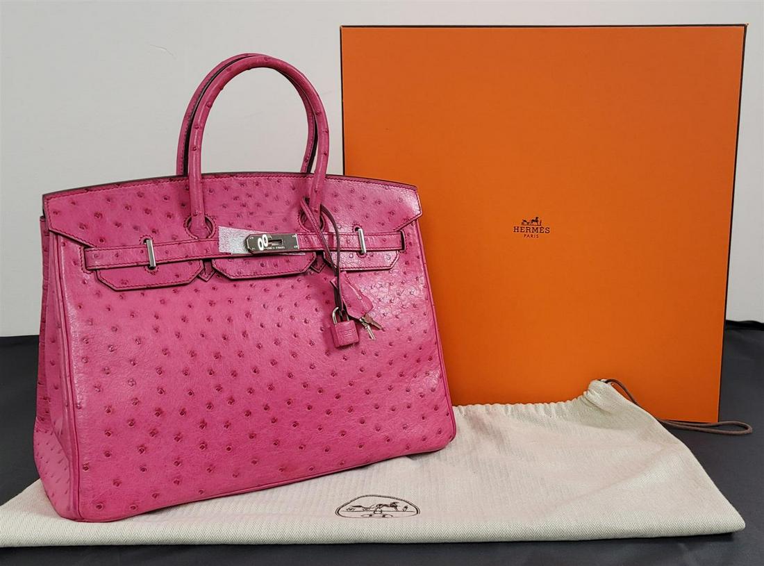 ostrich birkin