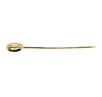 Stick Pin - 10KT Yellow Gold: One stick pin featuring: 10KT yellow gold weighing 0.7 grams.