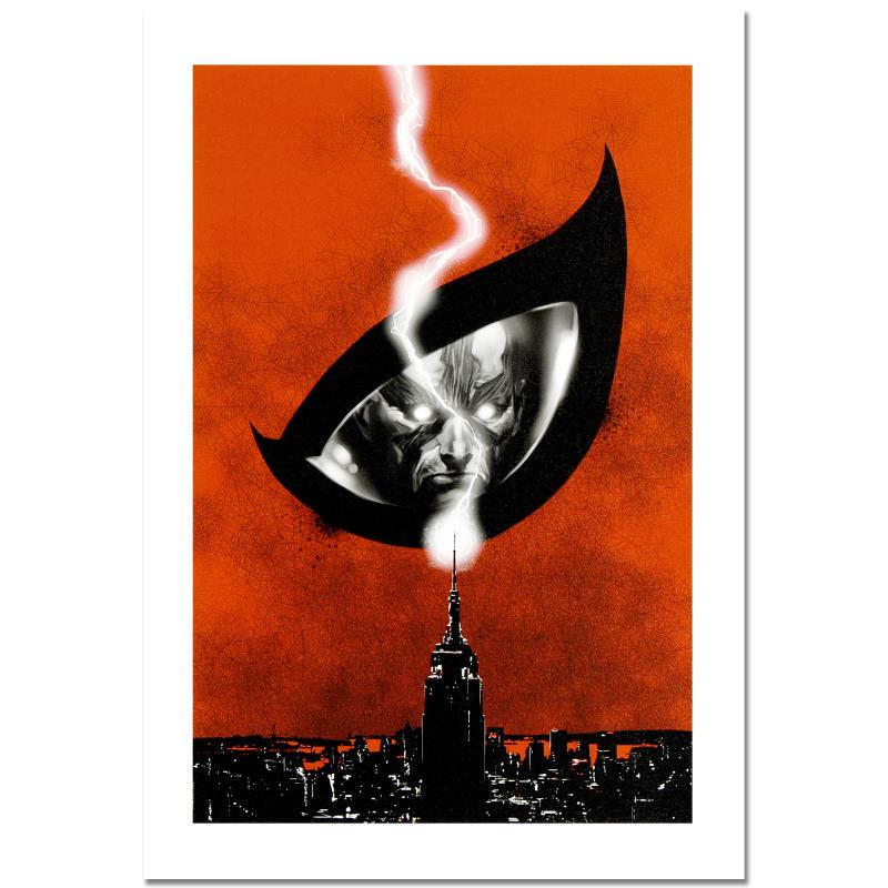 Amazing Spider Man #612 by Marvel Comics: A piece of comic book history, this limited edition print, drawn by Marko Djurdjevic, depicts a scene from the classic Spider-Man series. Marko Djurdjevic was discovered by Marvel after posting a seri