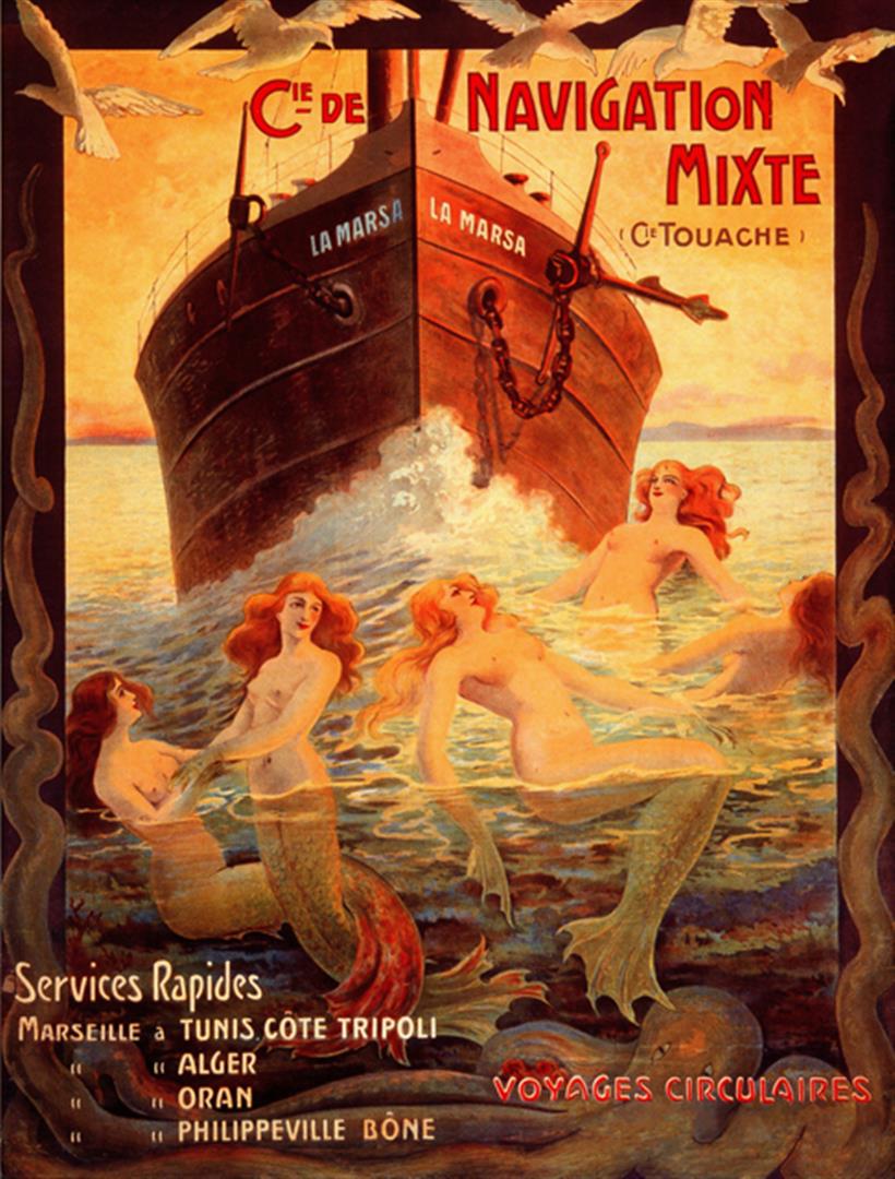 Anonymous - Cia Navigation: Artist: Anonymous Title: Cia Navigation Medium: Fine Art Reproduction Giclee on Canvas Image Size: Approximately 32 inches x 24.25 inches Unframed on Unstretched Canvas