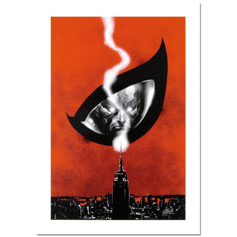 Amazing Spider Man #612 by Stan Lee - Marvel Comics: A piece of comic book history, this limited edition print, drawn by Marko Djurdjevic, depicts a scene from the classic Spider-Man series. Marko Djurdjevic was discovered by Marvel after posting a seri