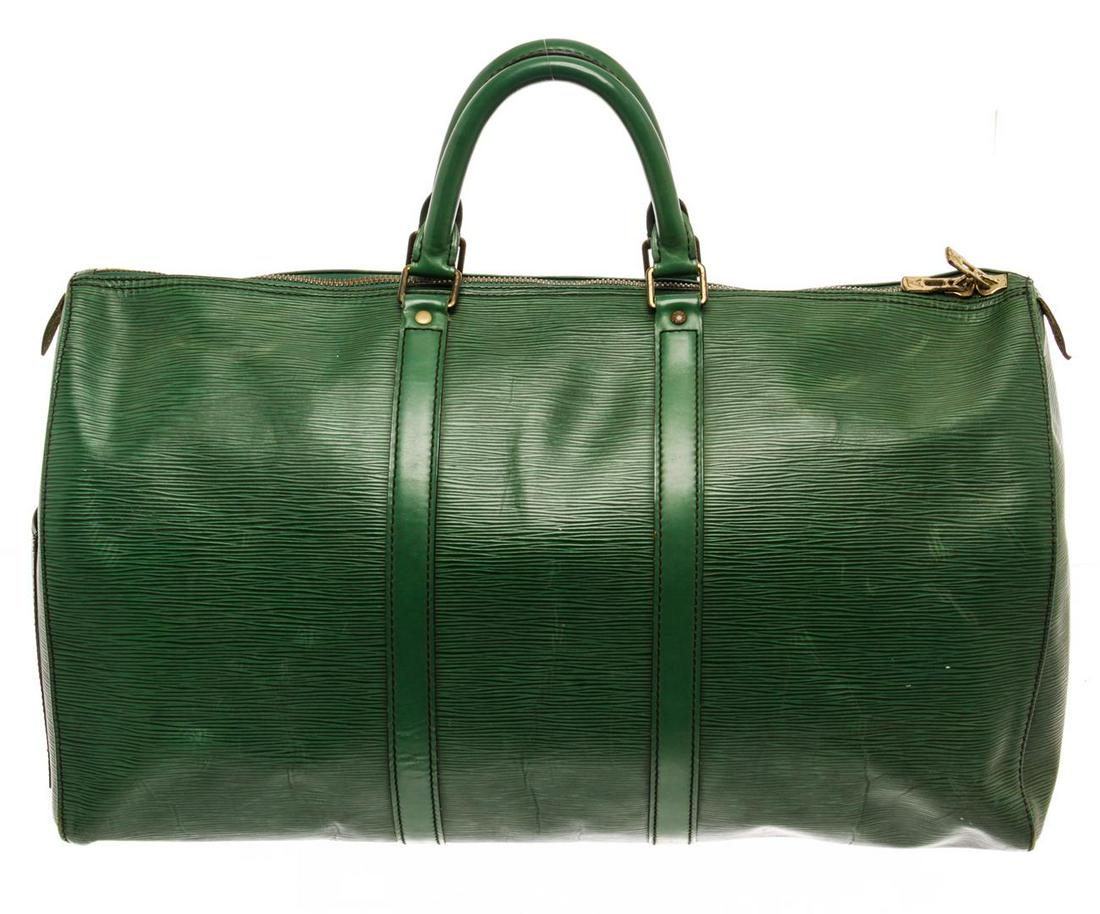 Louis Vuitton Pre-Owned 1991 Keepall 60 Bandoulière two-way travel bag - Brown