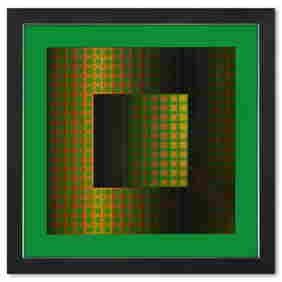 Zett - ZS de la serie Folklore Planetaire by Vasarely (1908-1997) (1 of 1)