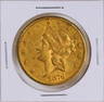 1876 $20 Liberty Head Double Eagle Gold Coin VF