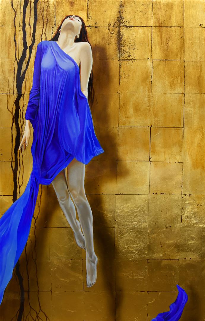 Transcendence by DELLORCO: DELLORCO has created this captivating 48x30" s/n giclee on canvas. W/COA