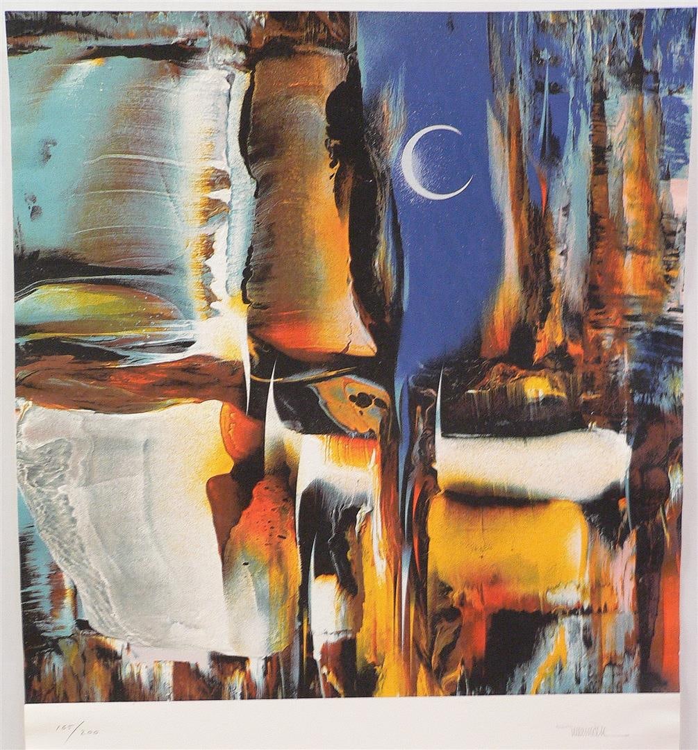 Sueno by Leonardo Nierman: Serigraph on Paper, 28 x 24, unframed w/COA