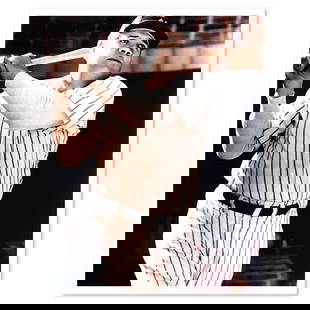 Babe by Ruth, Babe: "Babe" is a photograph on paper of iconic baseball player, babe ruth. Measures approx. 12" x 15" (image).