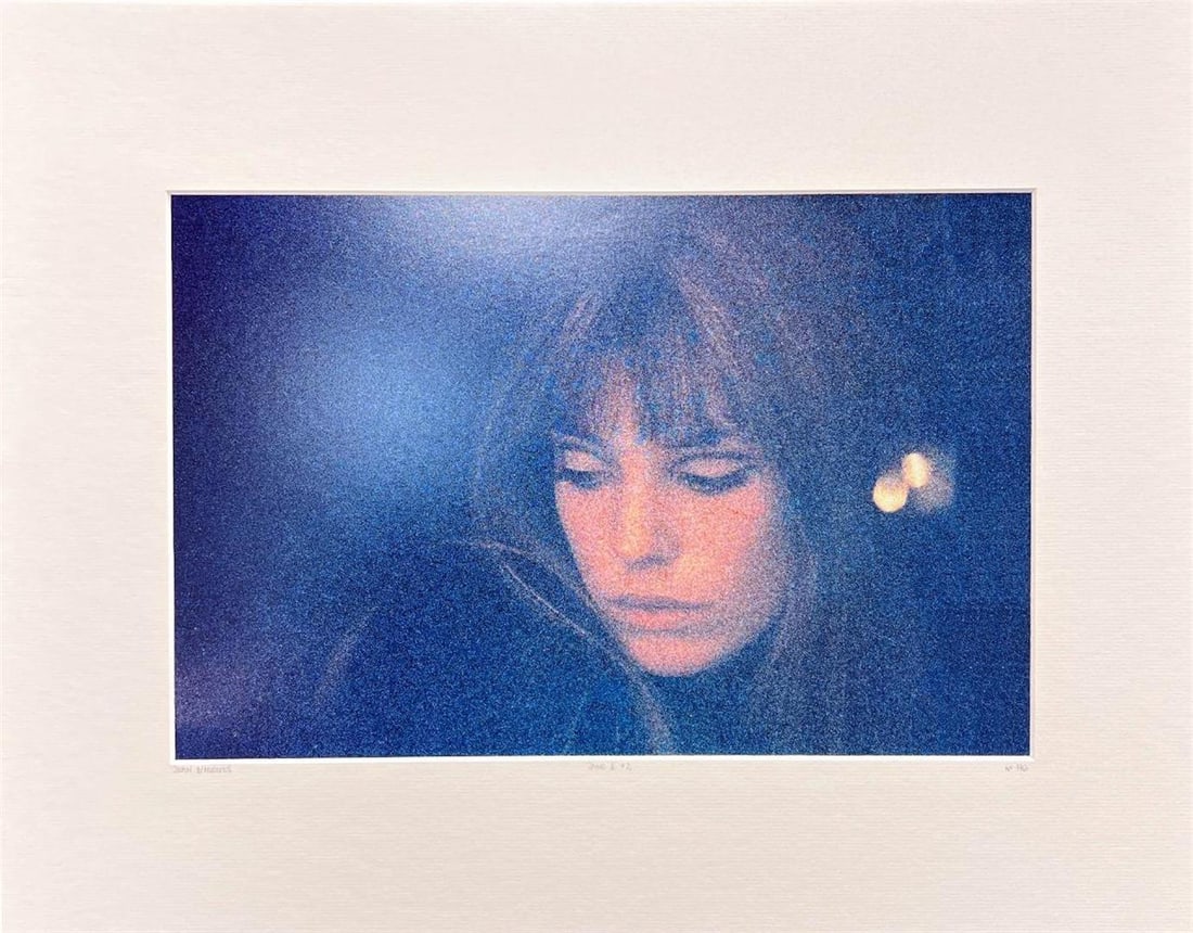 Jean D Hugues Jane Birkin #2 Hermes French Singer Actress: Jean D Hugues Jane Birkin #2 French Singer Actress YellowKorner Certified Photograph. Certificate of Authenticity from YellowKorner affixed to the back. Matted Dimensions 16"x20". Protected with Clear