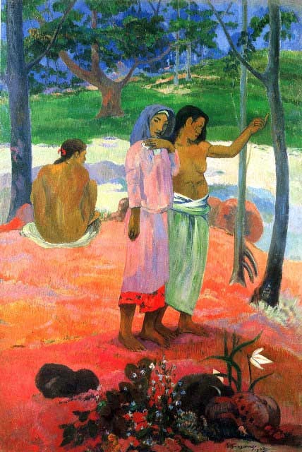 Paul Gauguin - Call For Freedom: Artist: Paul Gauguin - Title: Call For Freedom - Medium: Fine Art Reproduction Giclee on Canvas - Image Size: Approximately 20 inches x 13.25 inches - Unframed on Unstretched Canvas - Biography: Frenc