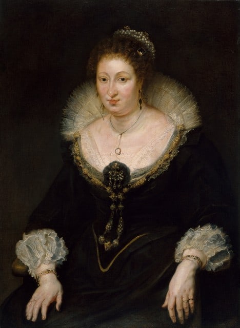 Sir Peter Paul Rubens - Lady Alethea Talbot: Artist: Sir Peter Paul Rubens - Title: Lady Alethea Talbot - Medium: Fine Art Reproduction Giclee on Canvas - Image Size: Approximately 20 inches x 14.5 inches - Unframed on Unstretched Canvas - Biogr