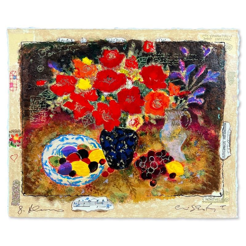 Untitled by Alexander & Wissotzky: This is a limited edition on paper by Alexander & Wissotzky. The piece comes hand signed by the artist, numbered, and with a letter of authenticity. Measures approximately 10" x 12".
