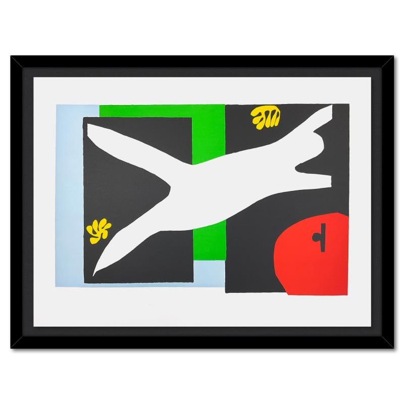 La Nageuse dans l'Aquarium (The Swimmer in the Tank) by Henri Matisse (1869-1954: "La Nageuse dans l'Aquarium (The Swimmer in the Tank)" is a limited edition lithograph by Henri Matisse (1869-1954). This piece comes from an edition of 200 authorized by the Matisse Estate; the editi