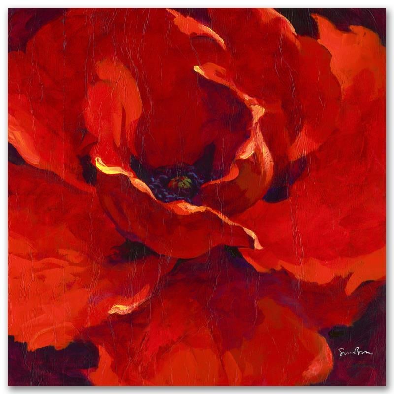 Gem by Bull, Simon: "Gem" is a numbered limited edition giclee on canvas by Simon Bull bearing the artist's authorized signature. This piece comes gallery wrapped and includes a Letter of Authenticity. Measures approx. 3