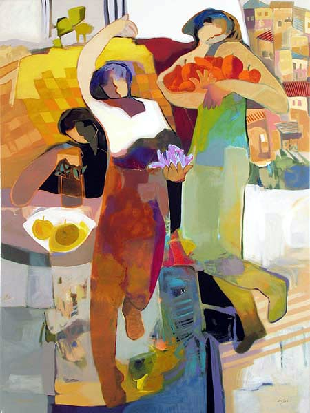 HESSAM **SELF EXPRESSION** SIGNED CANVAS: HESSAM **SELF EXPRESSION** SIGNED CANVAS. Artist: Hessam Abrishami (b. 1951) - Title: Self Expression - Medium: Fine Art Giclee on Canvas - Signature: Hand-signed by the Artist - Limited Edition: 395